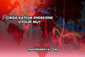 Çimsa Katılım Endeksine Uygun mu?