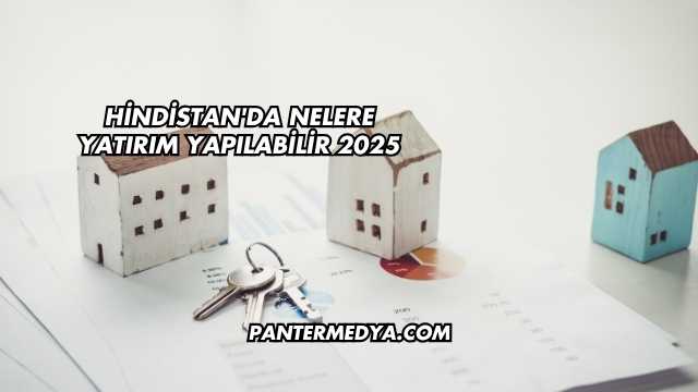 Hindistan'da Nelere Yatırım Yapılabilir 2025